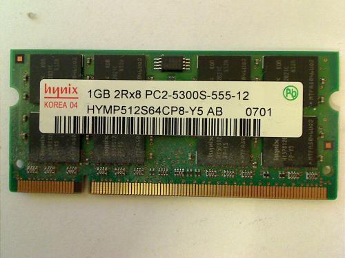 1GB DDR2 PC2-5300 Hynix Ram Memory Sony VGN-C2Z PCG-6R1M