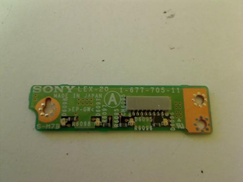 LED Display Lampe Board circuit board Sony PCG-5291 PCG-Z600NE