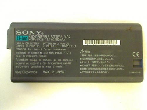 Akku 11.1V 3400mAh PCGA-BP2E Sony PCG-885M (Unaudited)