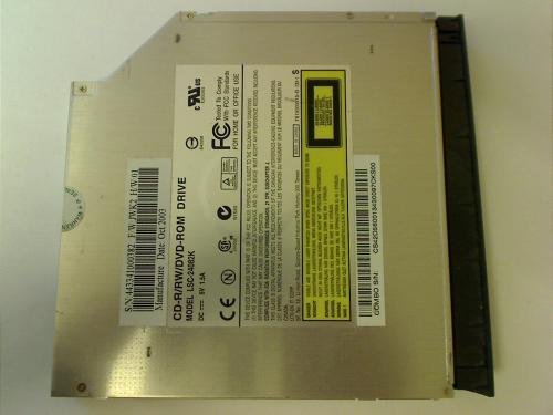 DVD ROM CD-R/RW LSC-24082K Bezel & Holders Fujitsu AMILO M7400