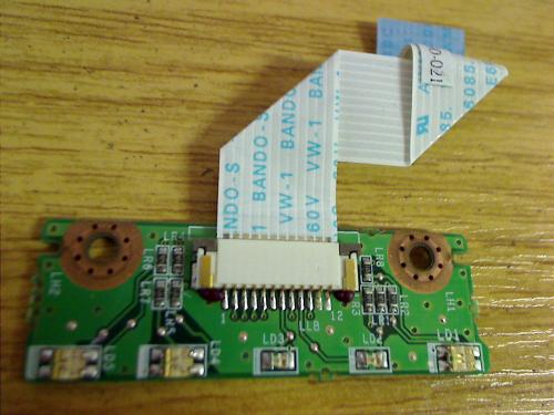 LED circuit board Module board inkl. Cable Clevo M55J M550J