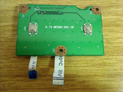 Touchpadswitch Switch keys circuit board Module board Clevo M55J M550J