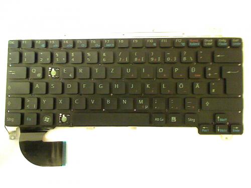 Keyboard German Sony VGN-TZ31WN PCG-4N1M