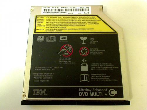 DVD Burner 39T2502 with Bezel & Fixing IBM ThinkPad R52