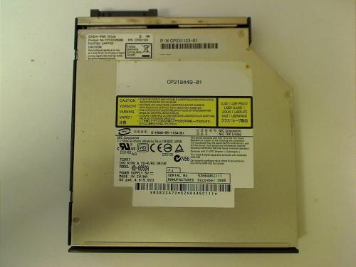 DVD Burner ND6650A with Bezel & Fixing FS E8020D Lifebook
