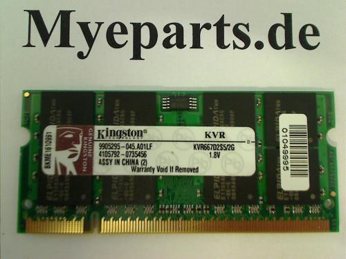 2GB Kingston kvr667d2s5/2g SODIMM Ram Memory Sony PCG-8113M