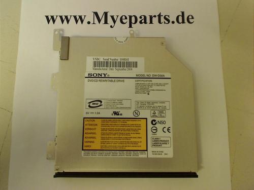 DVD CD Burner DW-D56A with Bezel & Fixing Sony Vaio A215M