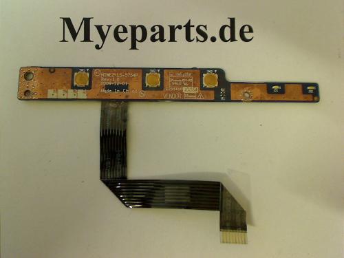 Power Switch Einschlater Board & Cables Lenovo G560 0679