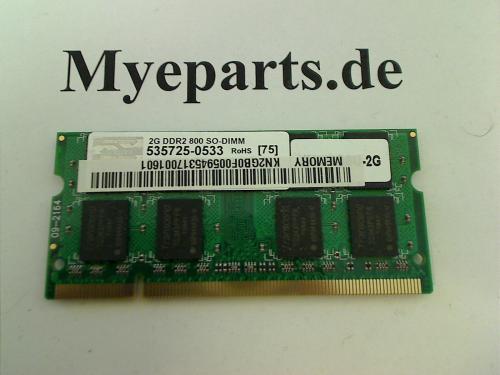 2GB DDR2 800 SODIMM Ram Memory eMachines G725