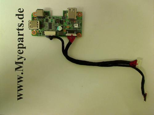Power mains socket Board Cables Medion MD96380 MIM2280