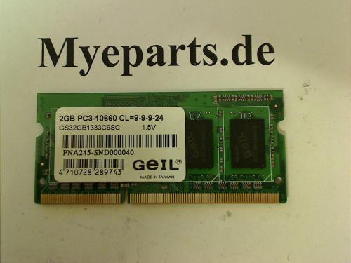 2GB DDR3 PC3-10660 SODIMM GeiL Ram Memory Fujitsu AH530