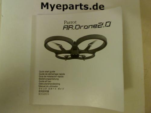 user manual Handbuch Parrot AR.Drone 2.0 #1