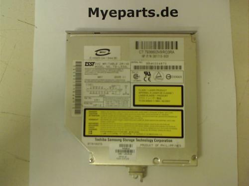 DVD Burner TS-L532L with Bezel & Fixing HP zd8000