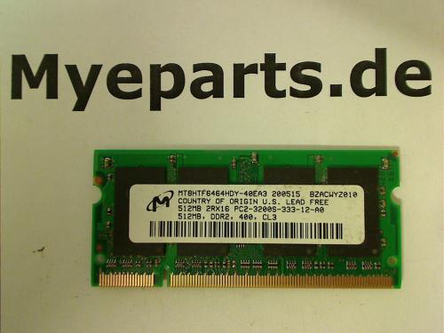 512 MB DDR2 PC2-3200 SODIMM Ram Memory HP zd8000