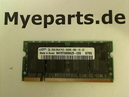 2GB DDR2 PC2-5300 SODIMM Ram Memory IBM Z61p