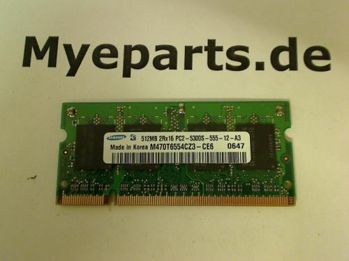 512MB DDR2 PC2-5300 SODIMM IBM R60 15"