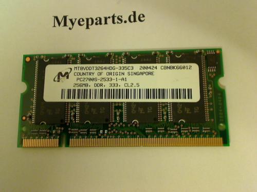256MB DDR 333 PC2700 Ram Memory HP Compaq nc4000