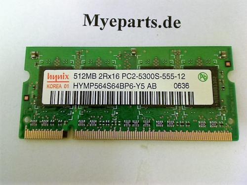 512MB DDR2 PC2-5300 SODIMM Ram Memory Hynix Asus A6J