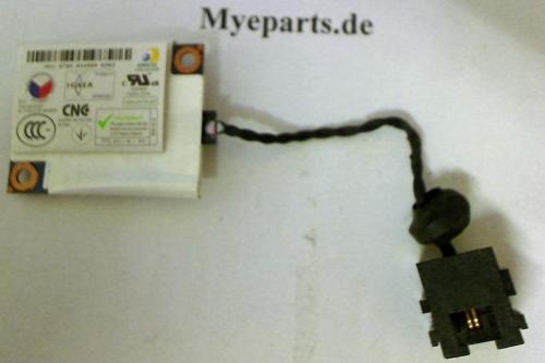 Fax Modem Card Board with Cable socket Port Toshiba S300-11R