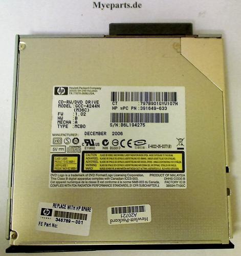 CD-RW DVD ROM Drive GCC-4244N with Blande, Adapter & Fixing HP Compaq nc6000