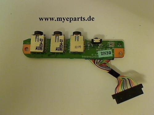 Sound Audio Board Card circuit board Cables HP dv9700 dv9830eg