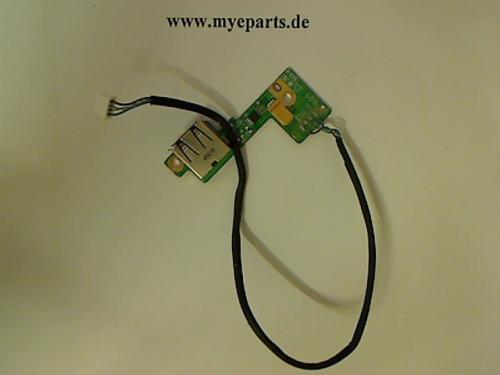 USB Port socket Board Cables HP dv9700 dv9830eg