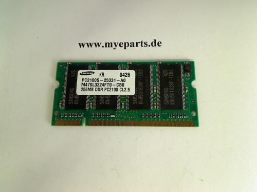 256MB DDR PC2100 Samsung SODIMM Ram Memory Fujitsu LifeBook C1110