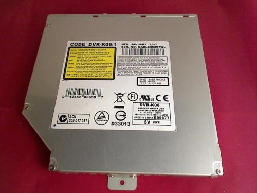 DVD Burner CODE DVR-K06/1 none Bezel with Fixing Fujitsu Amilo D 7830