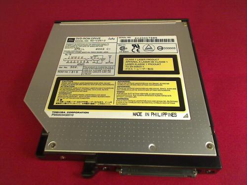 DVD-Rom Drive with Blende, Fixing & Adapter Toshiba Satellite Pro SP6100 GR