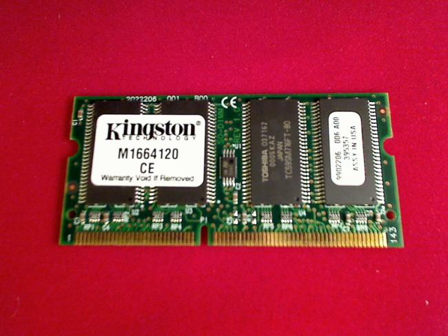 Memory Kingston M1664120 SDRAM SODIMM Acer TraveMate 730 732TL