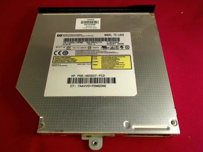 DVD Burner TS-L633 with Bezel & Fixing HP CQ70