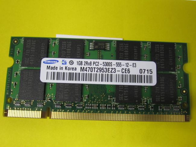 2x RAM Memory 1GB 2Rx8 HP Pavilion Dv 9000-9397ea