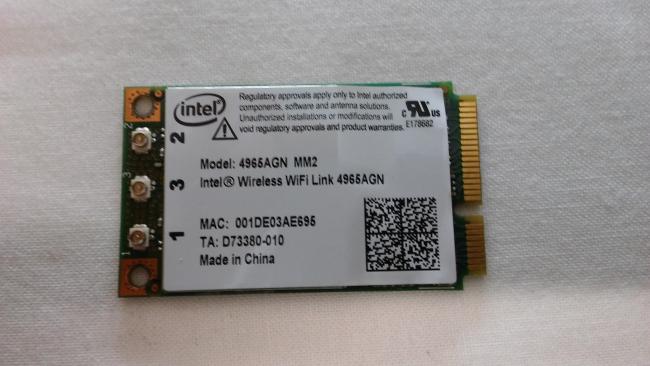 Wlan W-lan WiFi Module board HP 8510 p
