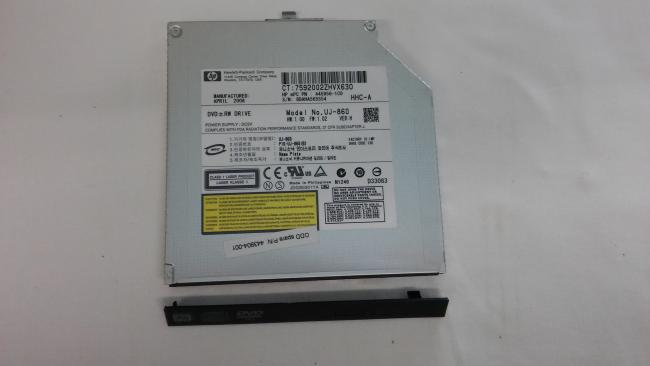 DVD CD Drive with Bezel HP 8510 p