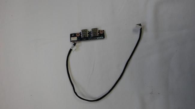 USB Board circuit board with Cable cable HP Dv7-1080ez