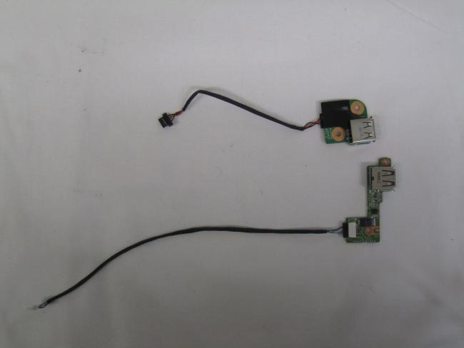 USB Board circuit board inkl. Cables HP Dv 9000-9097ea