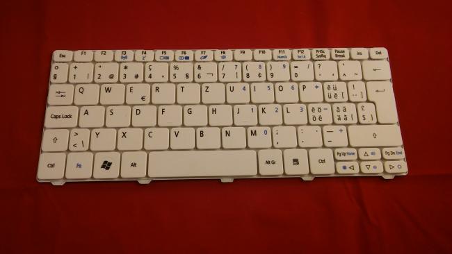 Keyboard Switzerland Swiss Acer Aspire one series PAV70
