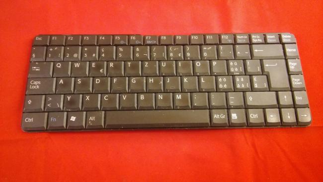 Keyboard Switzerland Swiss Sony PCG-8Q7M