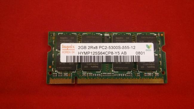 RAM Memory 2GB 2Rx8 Medion Akoya MD 96630