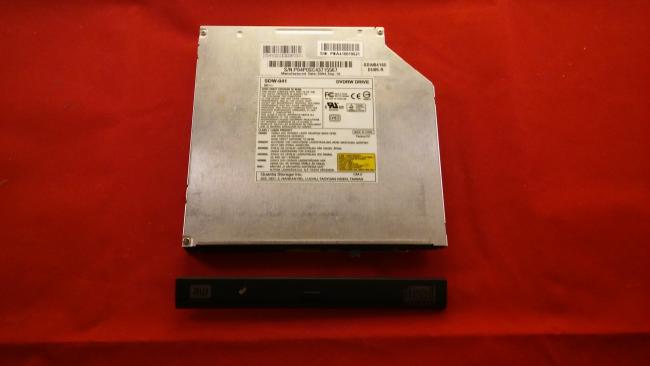 DVD CD Drive inkl. Bezel Fujitsu Siemens Amilo L1300