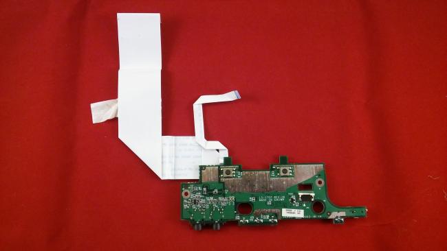 Audio Board circuit board inkl. Cables Dell XPS L701x P09E