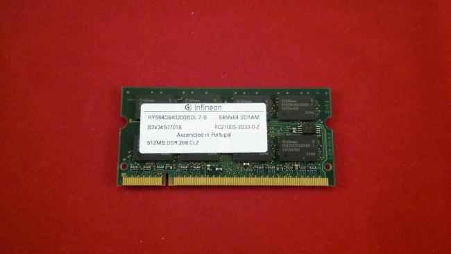 RAM Memory 512MB DDR HP Compaq nx7010 (PP2080)