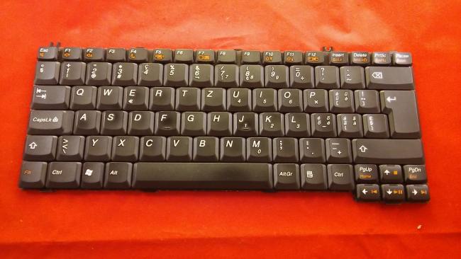 Original Keyboard Switzerland Swiss German German Lenovo 3000 V100 (0763-A4G)