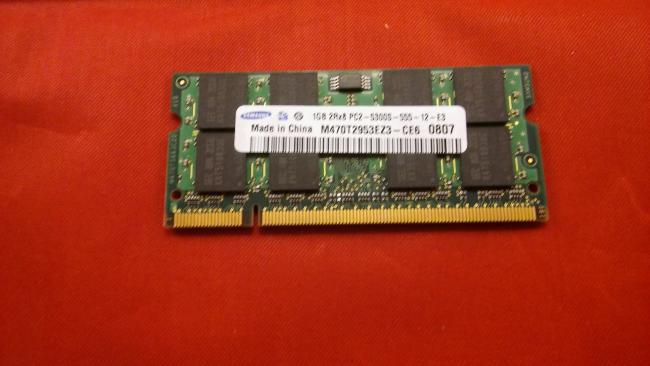 RAM Memory 1GB 2Rx8 Samsung R700