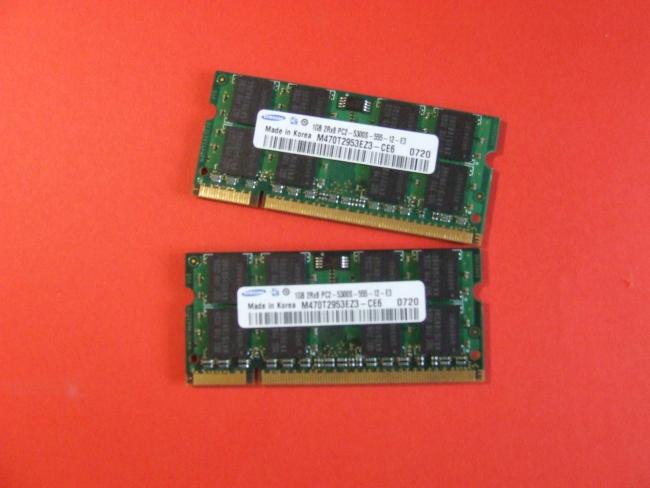 2x 1GB RAM Memory 2Rx8 Acer Aspire 5670